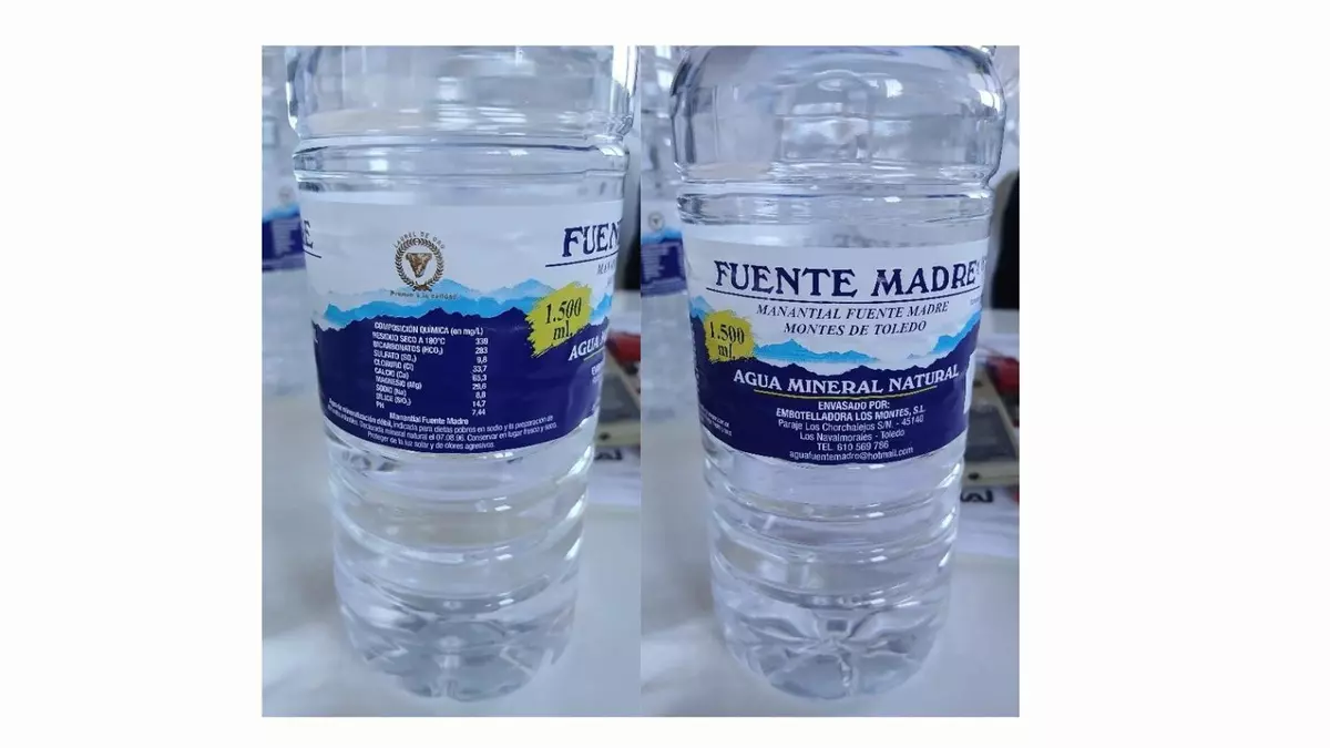 Alerta sanitaria: Retiran en España un lote de agua Fuente Madre por contaminación bacteriana.
