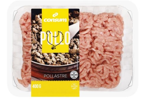 Alerta alimentaria por Salmonella: Retirados dos lotes de hamburguesas de pollo de marca CONSUM en seis comunidades autónomas.